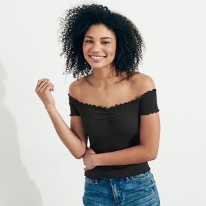 Off the shoulder top